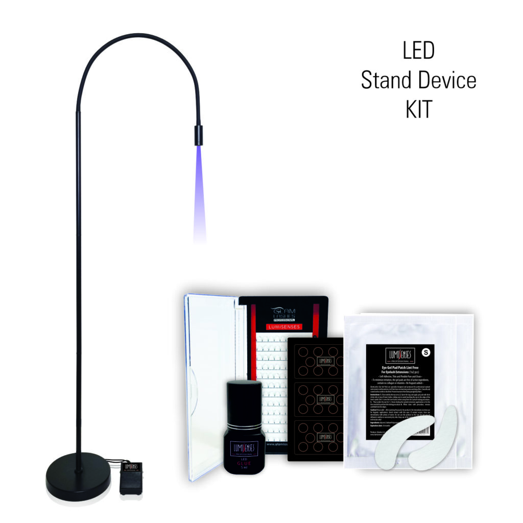 LUMISENSES LED STAND DEVICE KIT LUMISENSES LED EYELASH EXTENSION SYSTEM